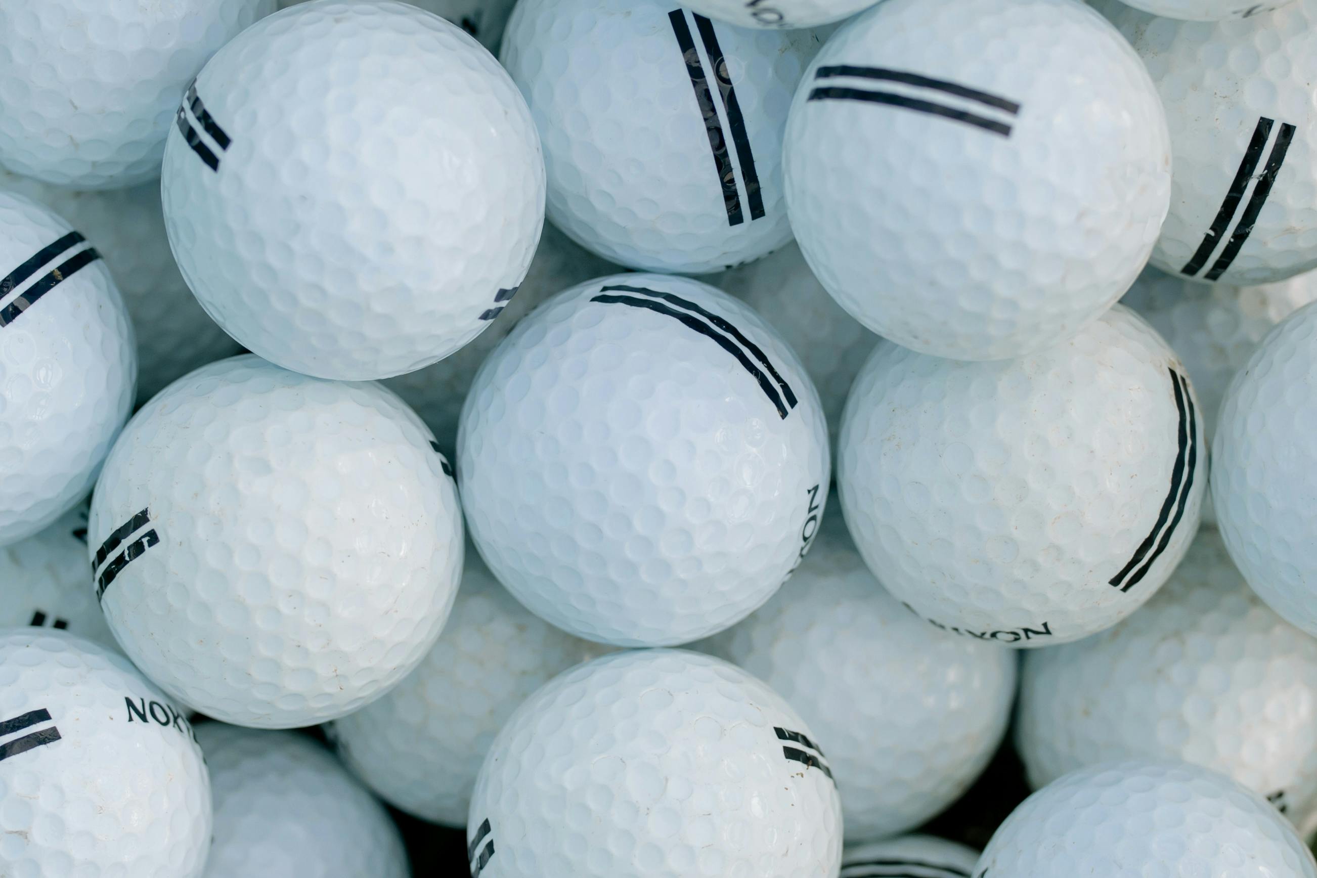 Golf balls collection